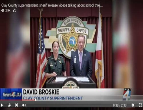 ‘Zero tolerance’: Clay County superintendent, sheriff release videos talking about school threats