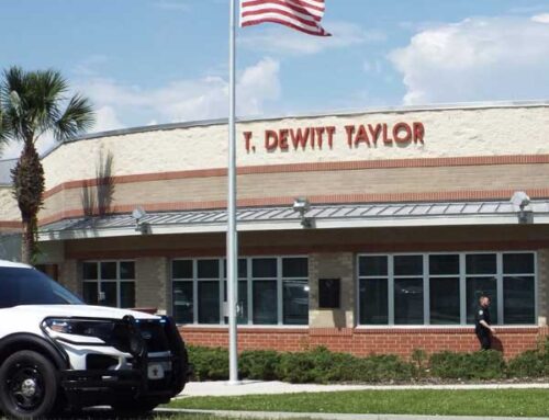 Video of sheriff warning kids about school threats does not stop student from posting one.